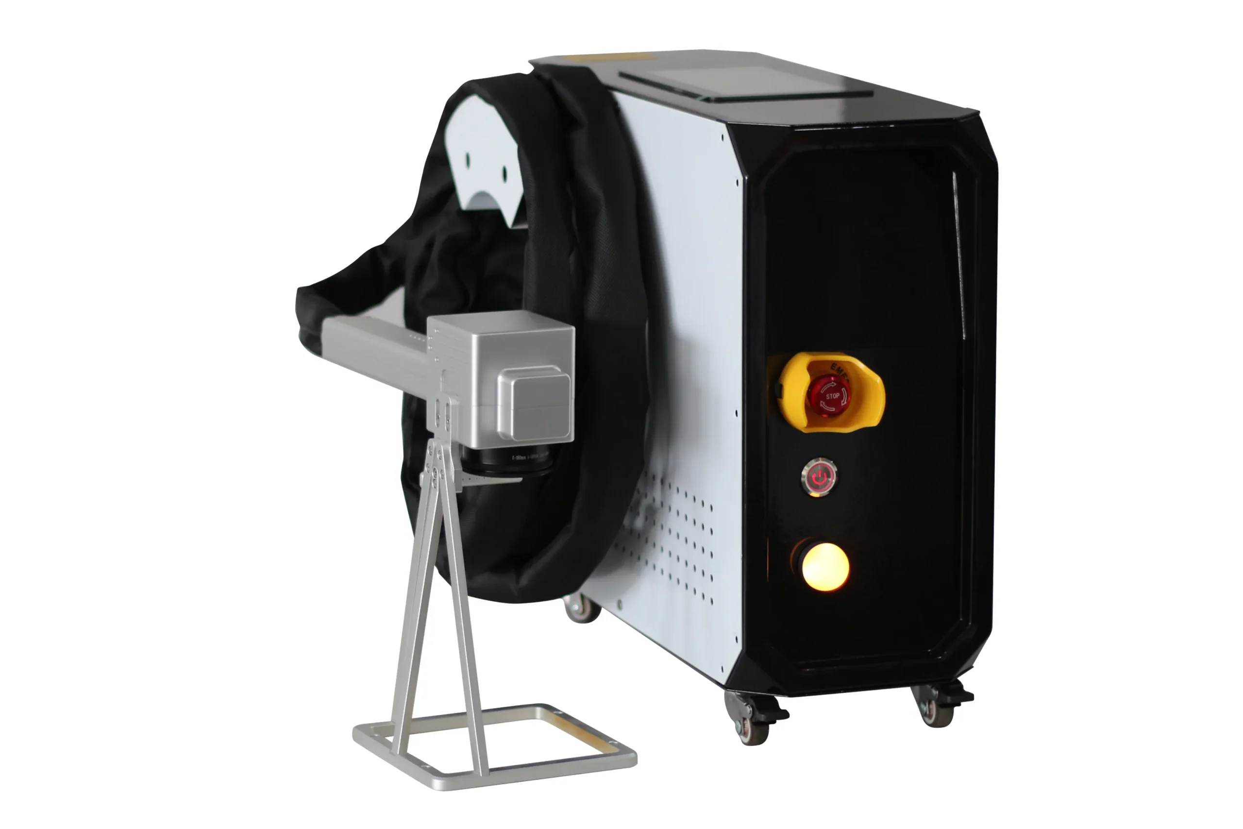 200W/300W Pulse Fiber Laser Cleaning Machine 4-in-1 | MOPA Technology for Cleaning, Marking, Engraving & Cutting - Image 2