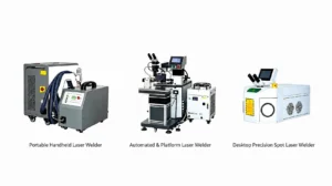 handheld vs platform vs benchtop laser welder lineup comparison